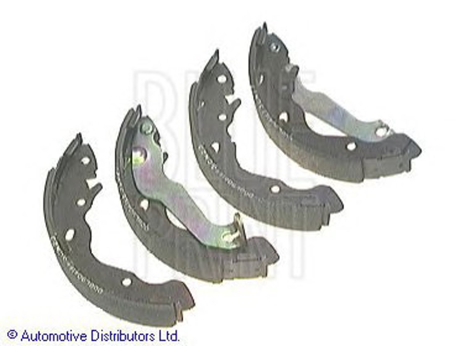 Колодки тормозные барабанные BLUE PRINT ADG04105