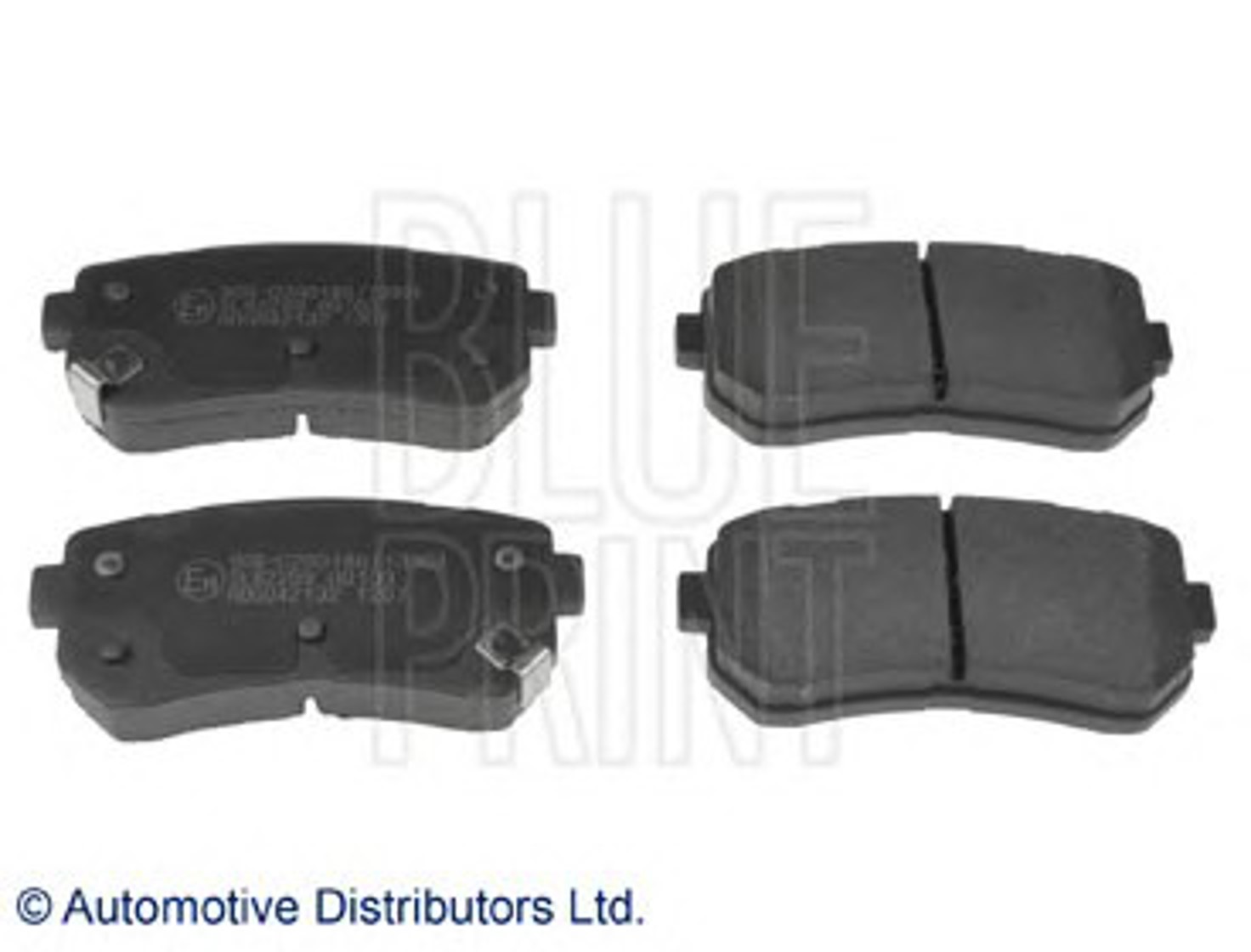 Колодки тормозные дисковые BLUE PRINT ADG042132