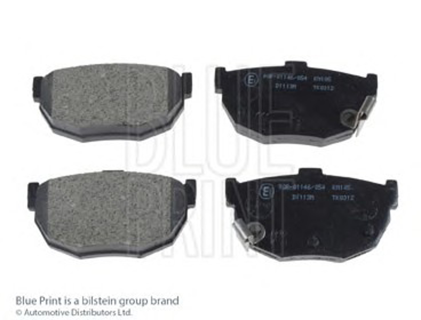 Колодки тормозные дисковые BLUE PRINT ADG04222
