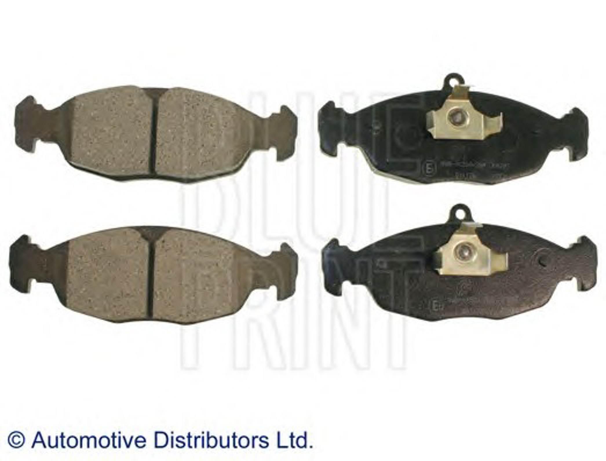 Колодки тормозные дисковые BLUE PRINT ADG04276