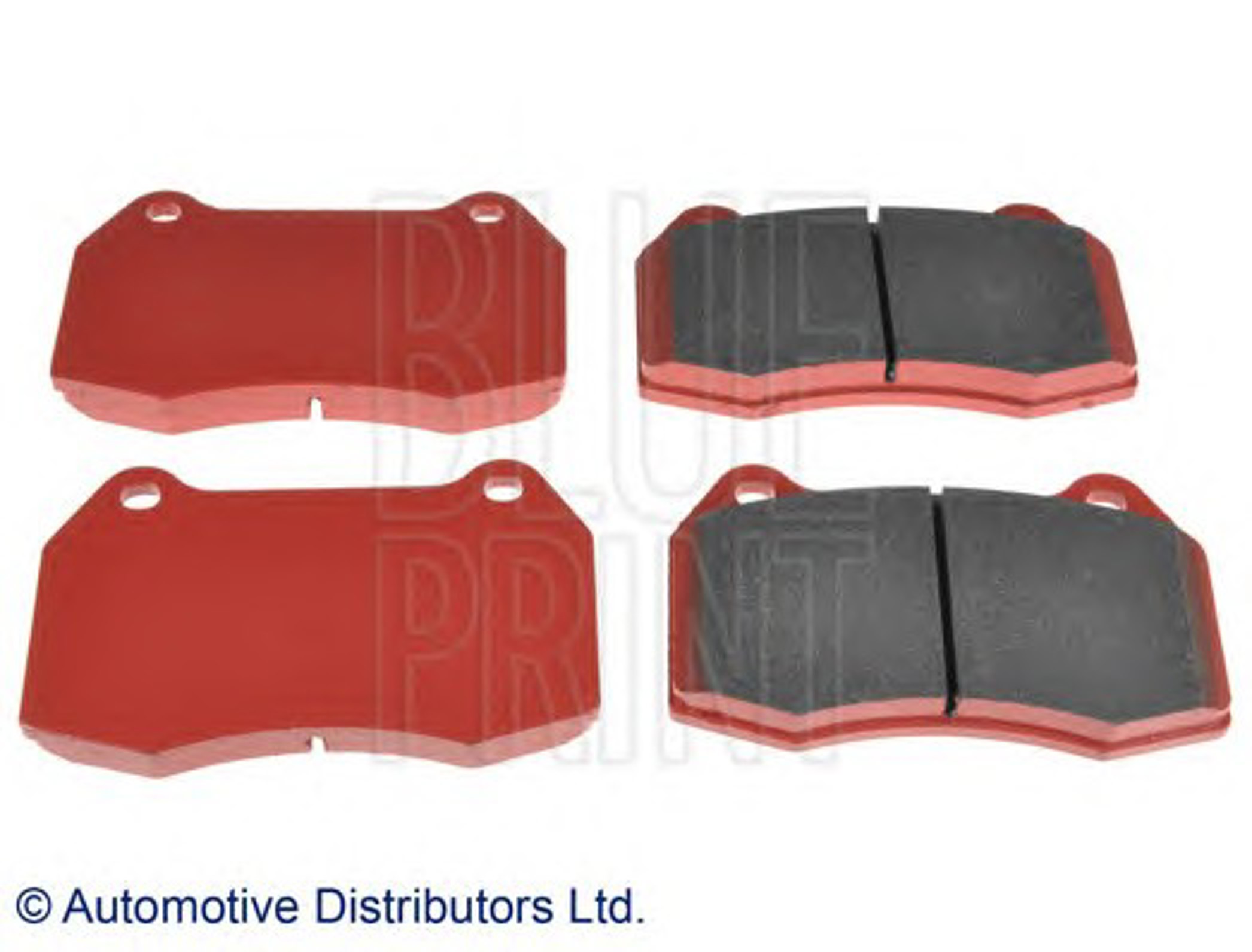 Колодки тормозные дисковые BLUE PRINT ADH24270