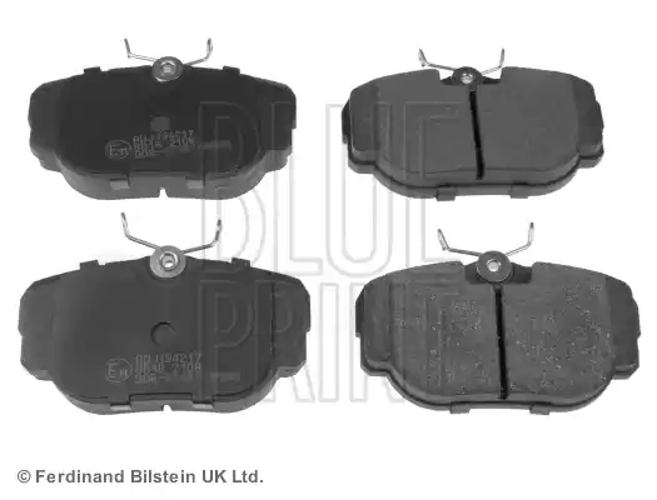 Колодки тормозные дисковые BLUE PRINT ADJ134217
