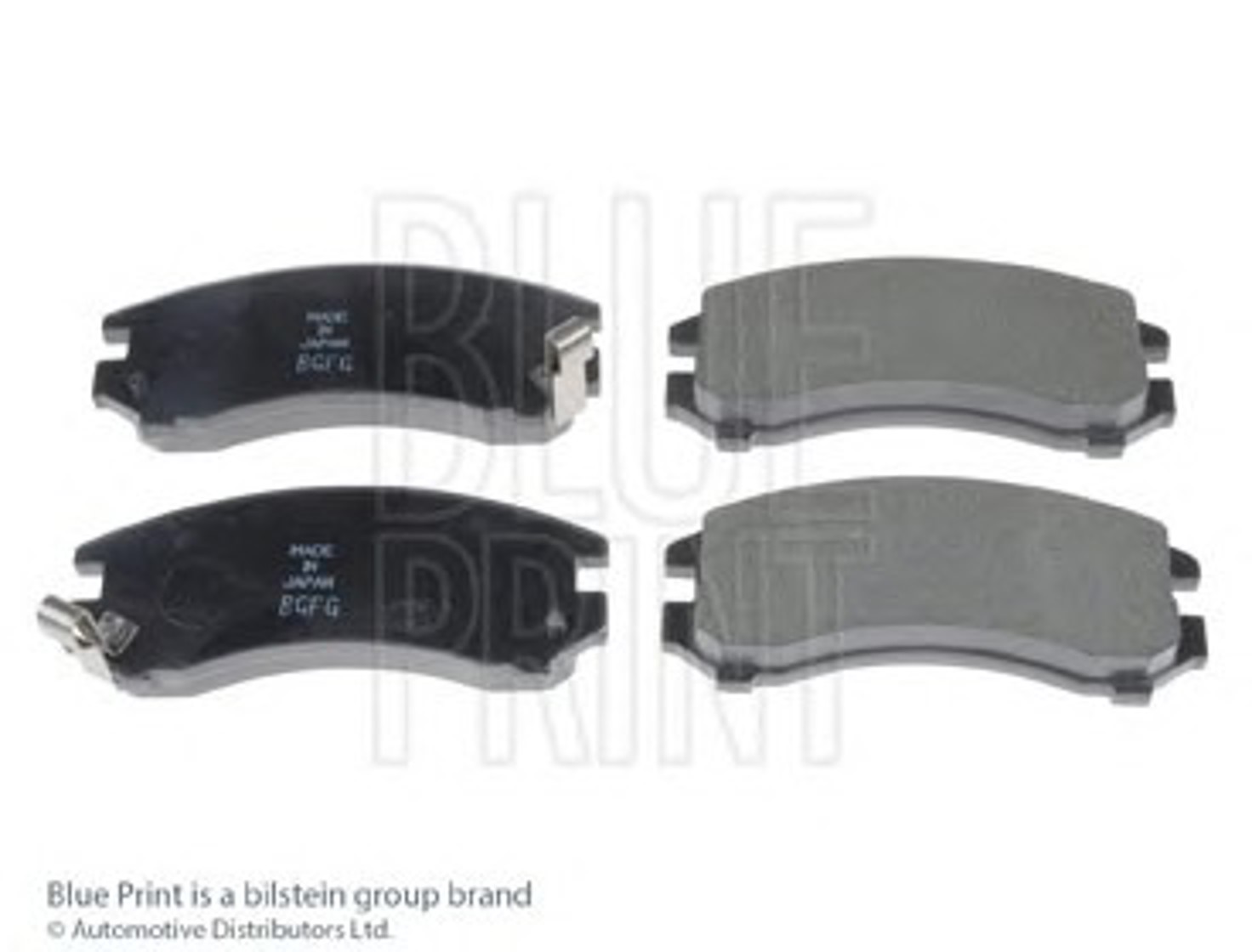 Колодки тормозные дисковые BLUE PRINT ADK84208
