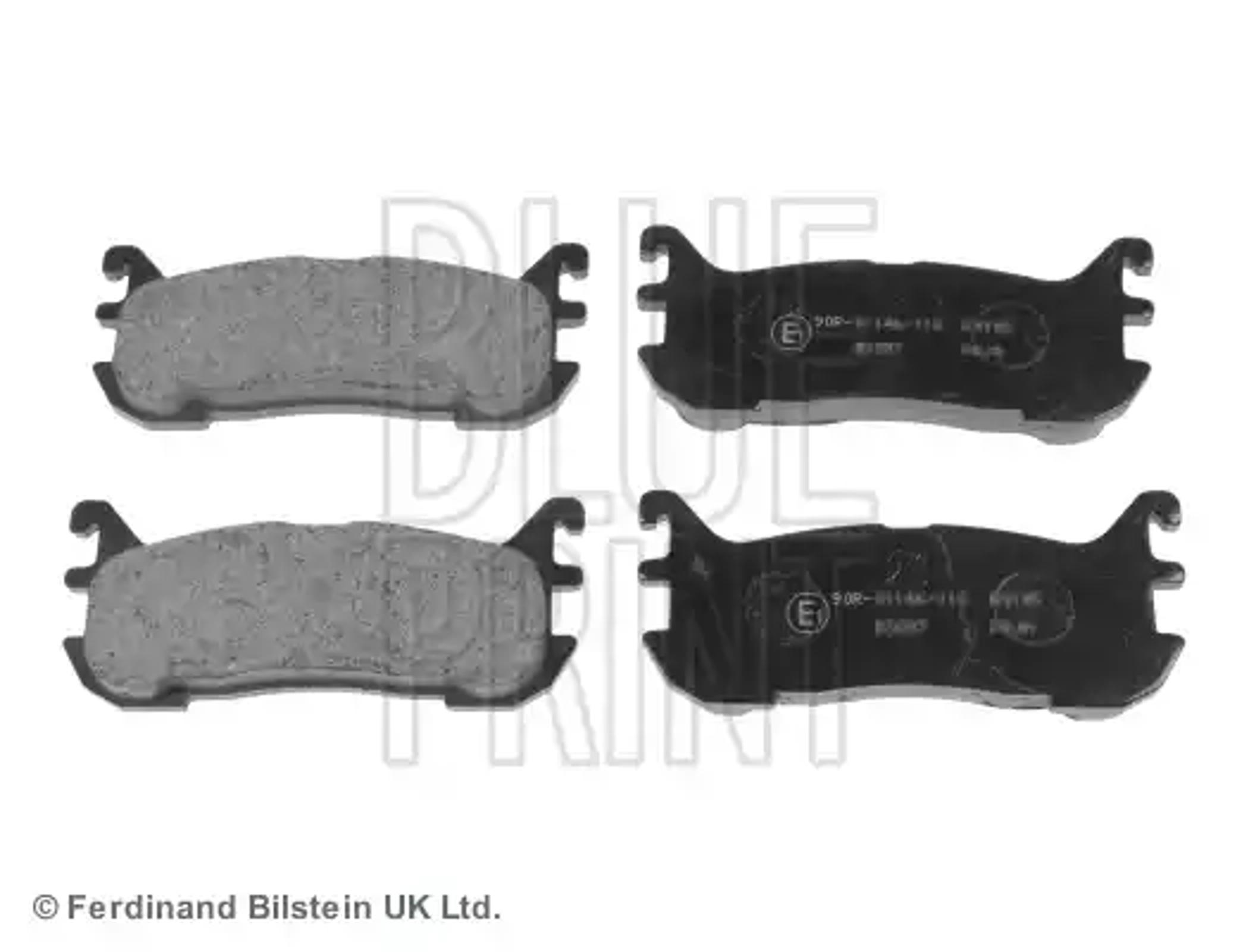 Колодки тормозные дисковые BLUE PRINT ADM54234