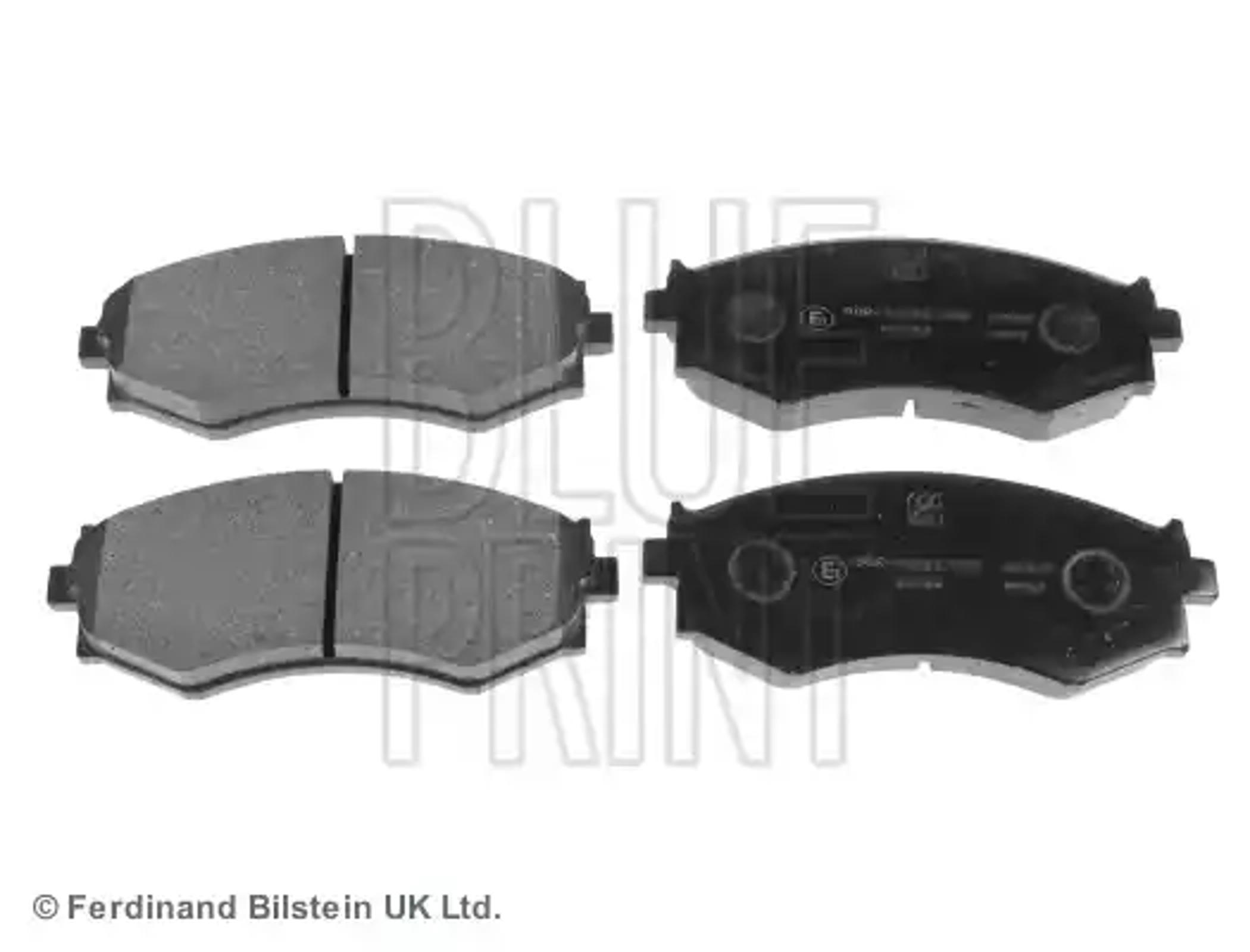 Колодки тормозные дисковые BLUE PRINT ADN142110