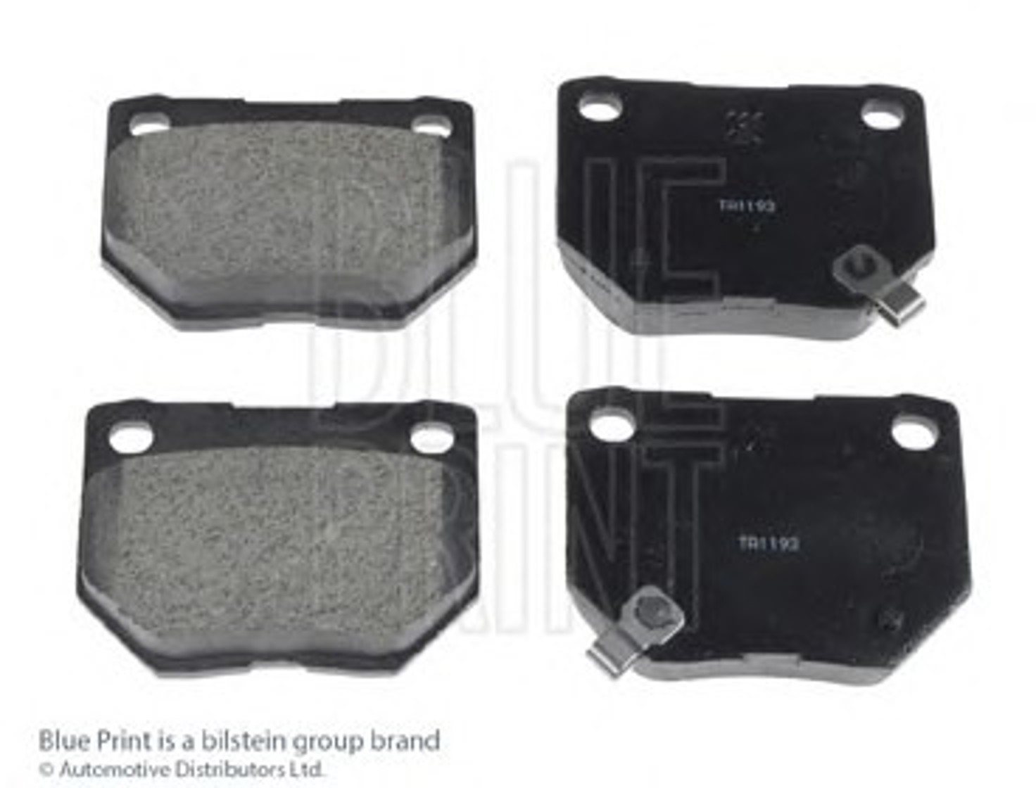 Колодки тормозные дисковые BLUE PRINT ADN14270