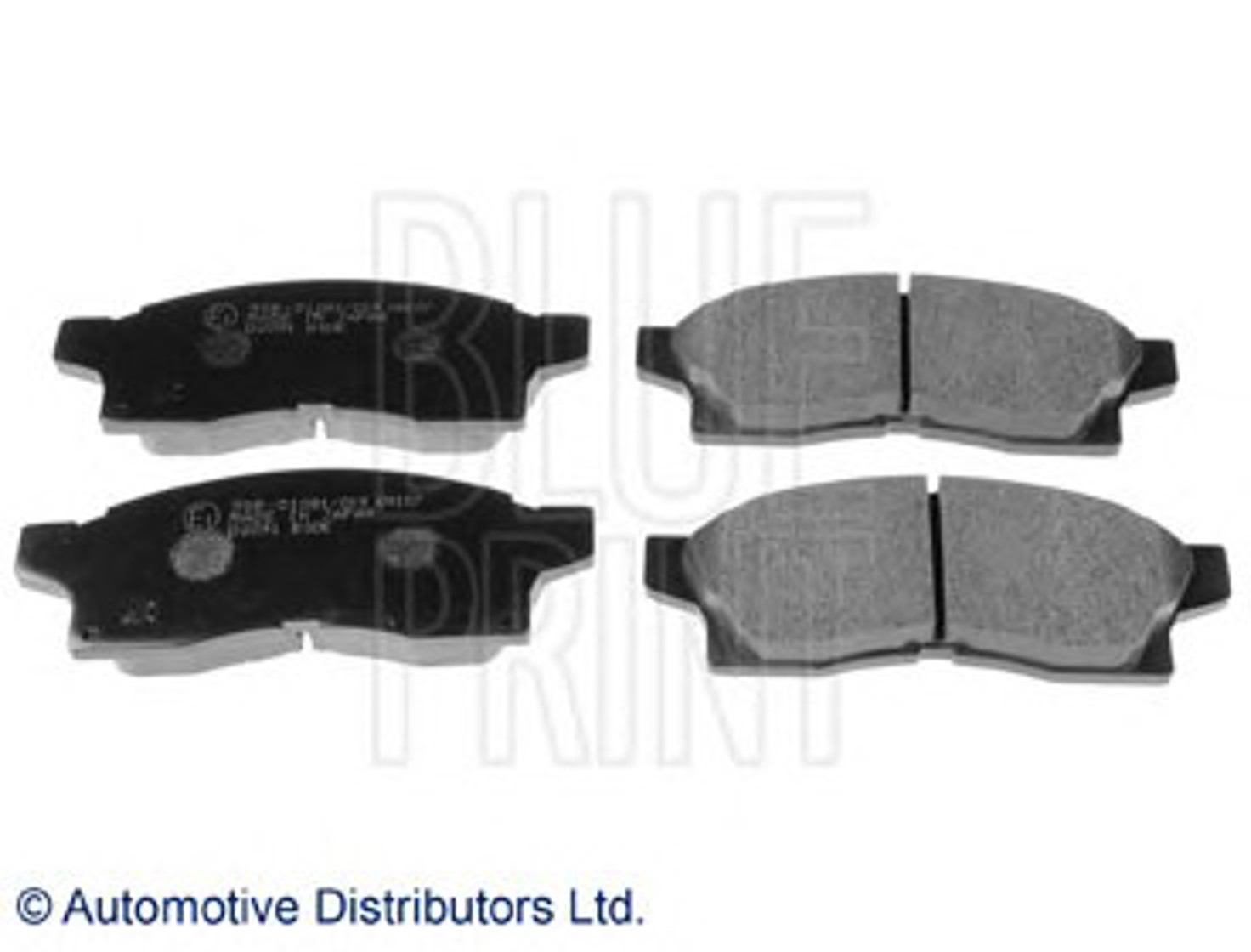 Колодки тормозные дисковые BLUE PRINT ADT342100