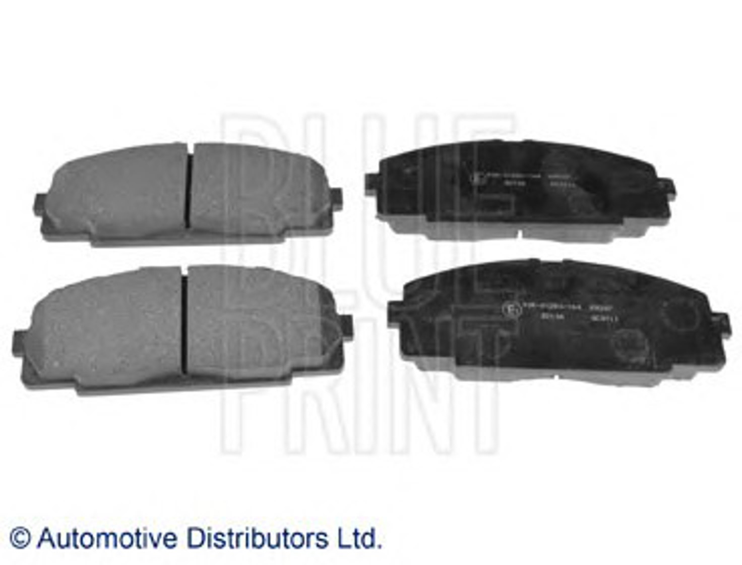 Колодки тормозные дисковые BLUE PRINT ADT342109