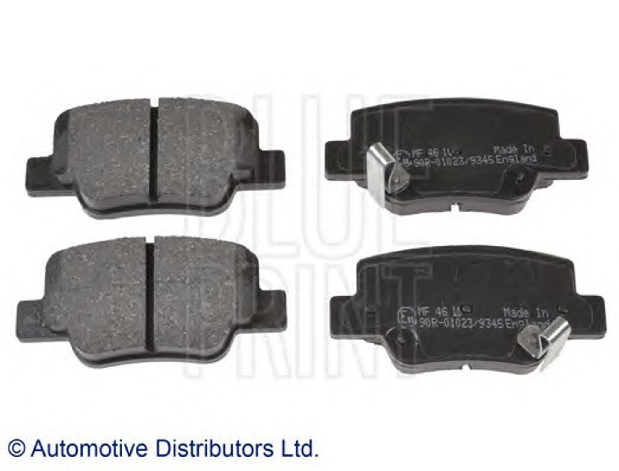 Колодки тормозные дисковые BLUE PRINT ADT342184