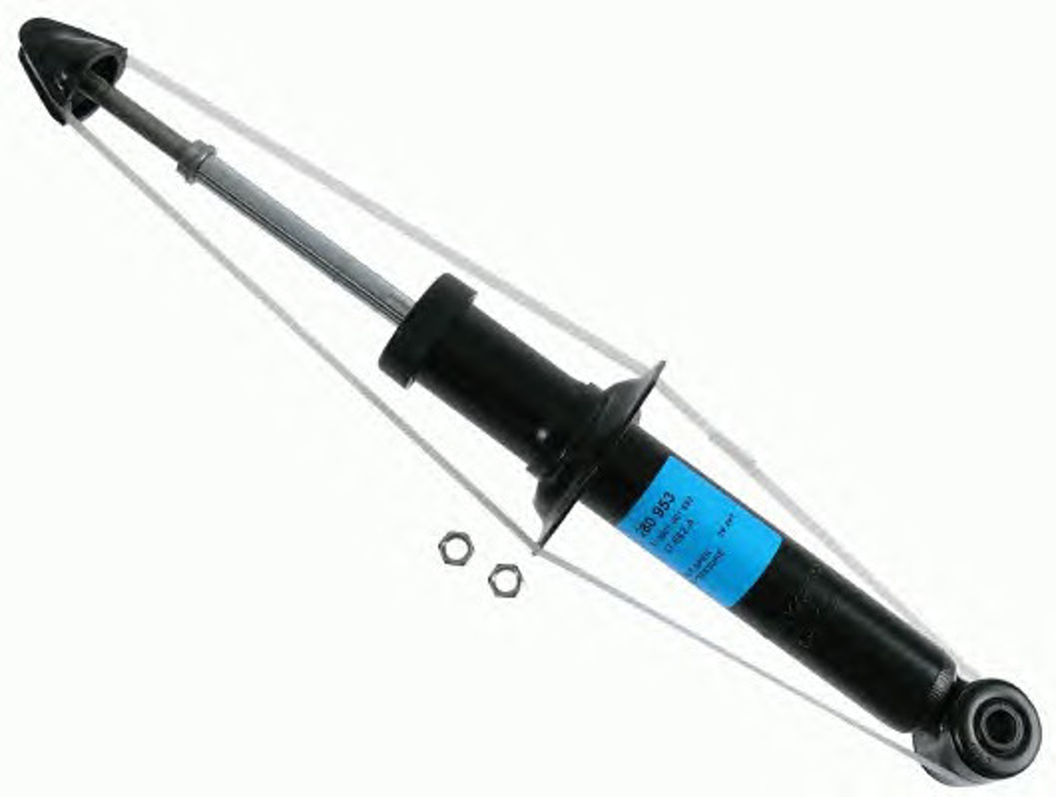 Амортизатор подвески BOGE 27-E62-A