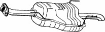 Глушитель выхлопных газов конечный BOSAL 185-459