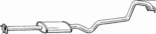 Глушитель средняя часть BOSAL 288-099