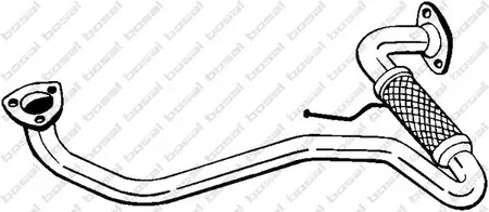 Труба выхлопного газа BOSAL 851-131
