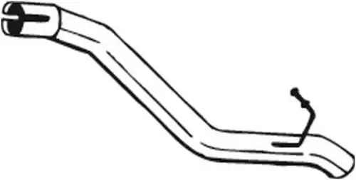 750-235 rura wydechowa tyl volvo s40 ii v50 1.6 01.05-12.12 BOSAL 750-235