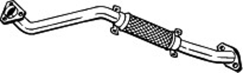 Труба глушителя BOSAL 803-017