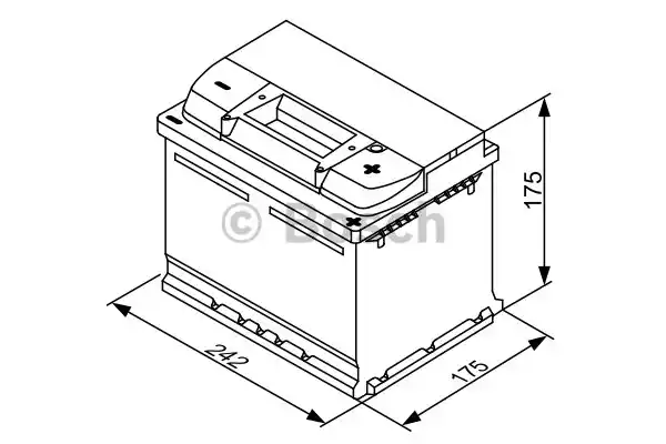 Аккумулятор BOSCH 0092S30041