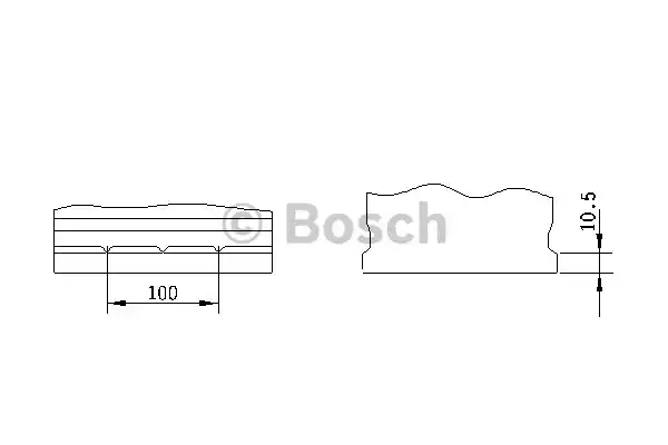 Аккумулятор BOSCH 0092S30160