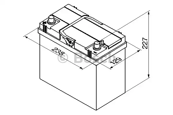 Аккумулятор BOSCH 0092S40230