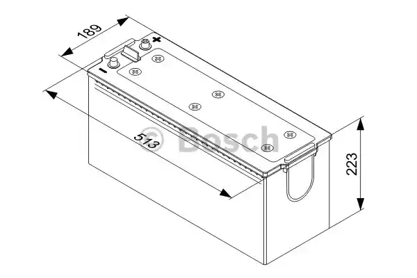 Аккумулятор BOSCH 0092T40750