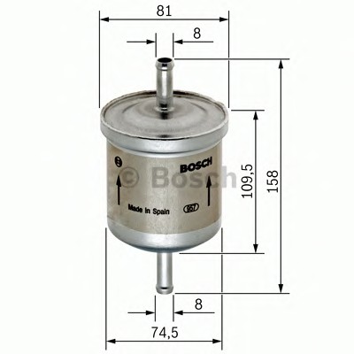 Топливный фильтр BOSCH 0 450 905 095