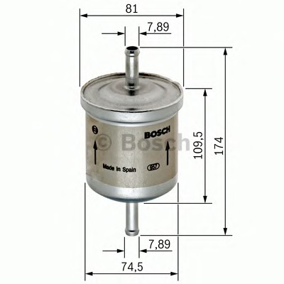 Топливный фильтр BOSCH 0 450 905 318