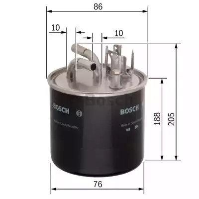 Топливный фильтр BOSCH 0450906459