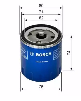 Масляный фильтр BOSCH 0451103139