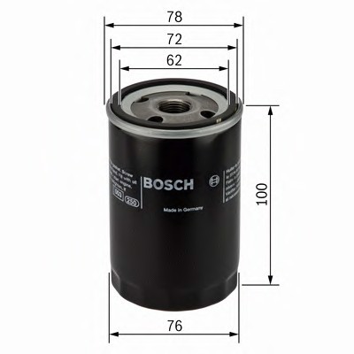 Фильтр масляный BOSCH 0451103232