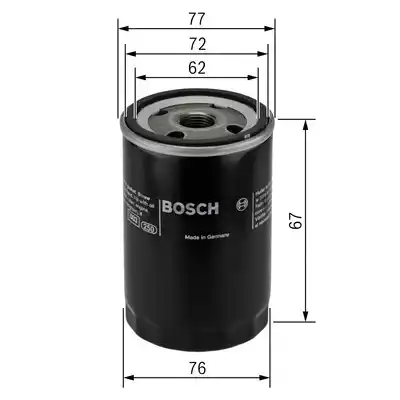Масляный фильтр BOSCH 0451103300
