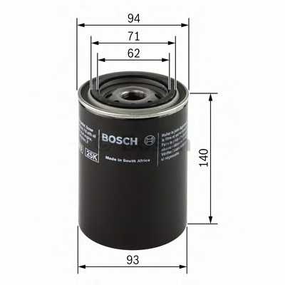 Масляный фильтр BOSCH 0451104065