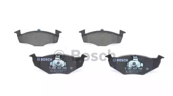 Комплект тормозных колодок дискового тормоза BOSCH 0986424449