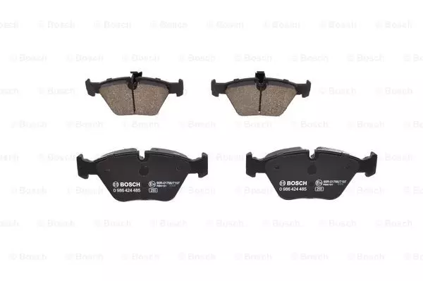 Комплект тормозных колодок дискового тормоза BOSCH 0986424485