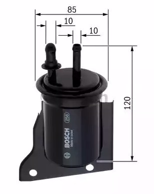 Топливный фильтр BOSCH 0986450114