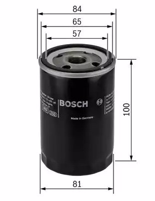 Масляный фильтр BOSCH 0986452023