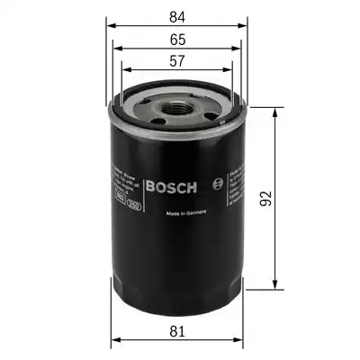 Масляный фильтр BOSCH 0986452036