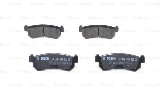 Комплект тормозных колодок дискового тормоза BOSCH 0986494133