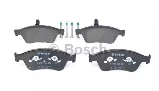 Комплект тормозных колодок дискового тормоза BOSCH 0986494200