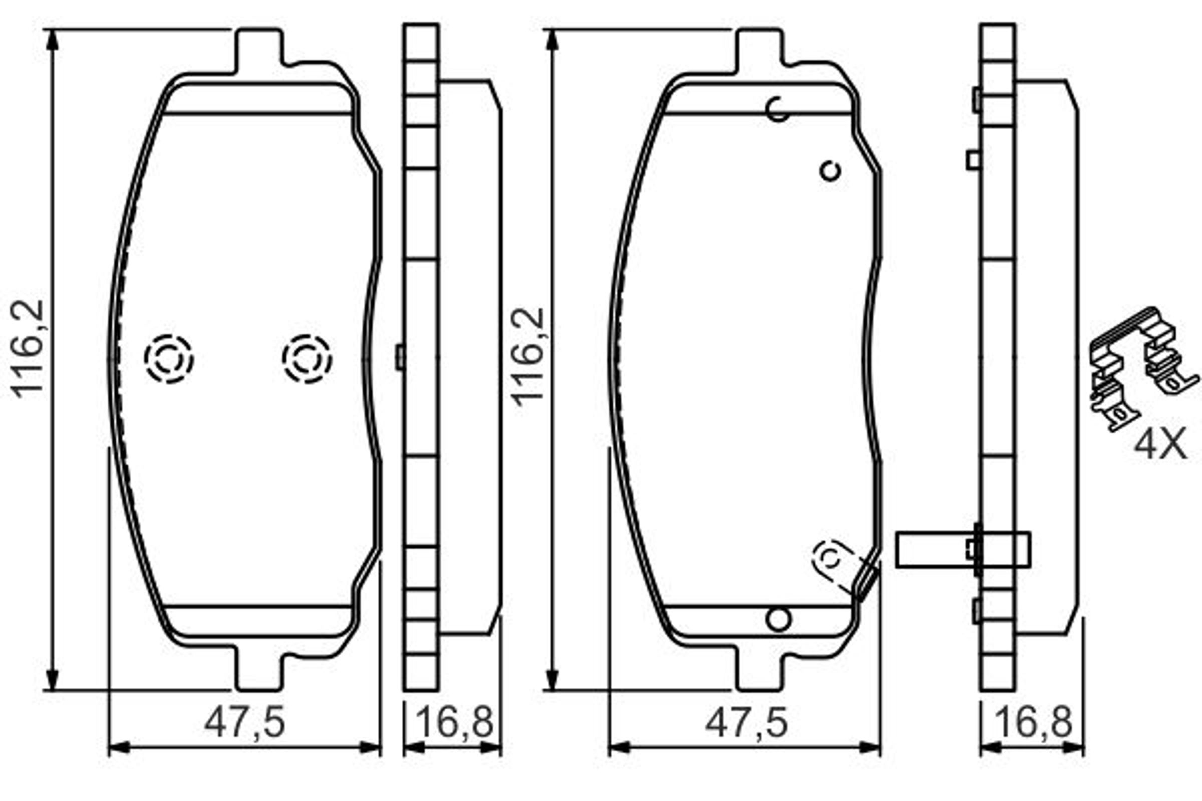 Запчасть BOSCH 0986494594