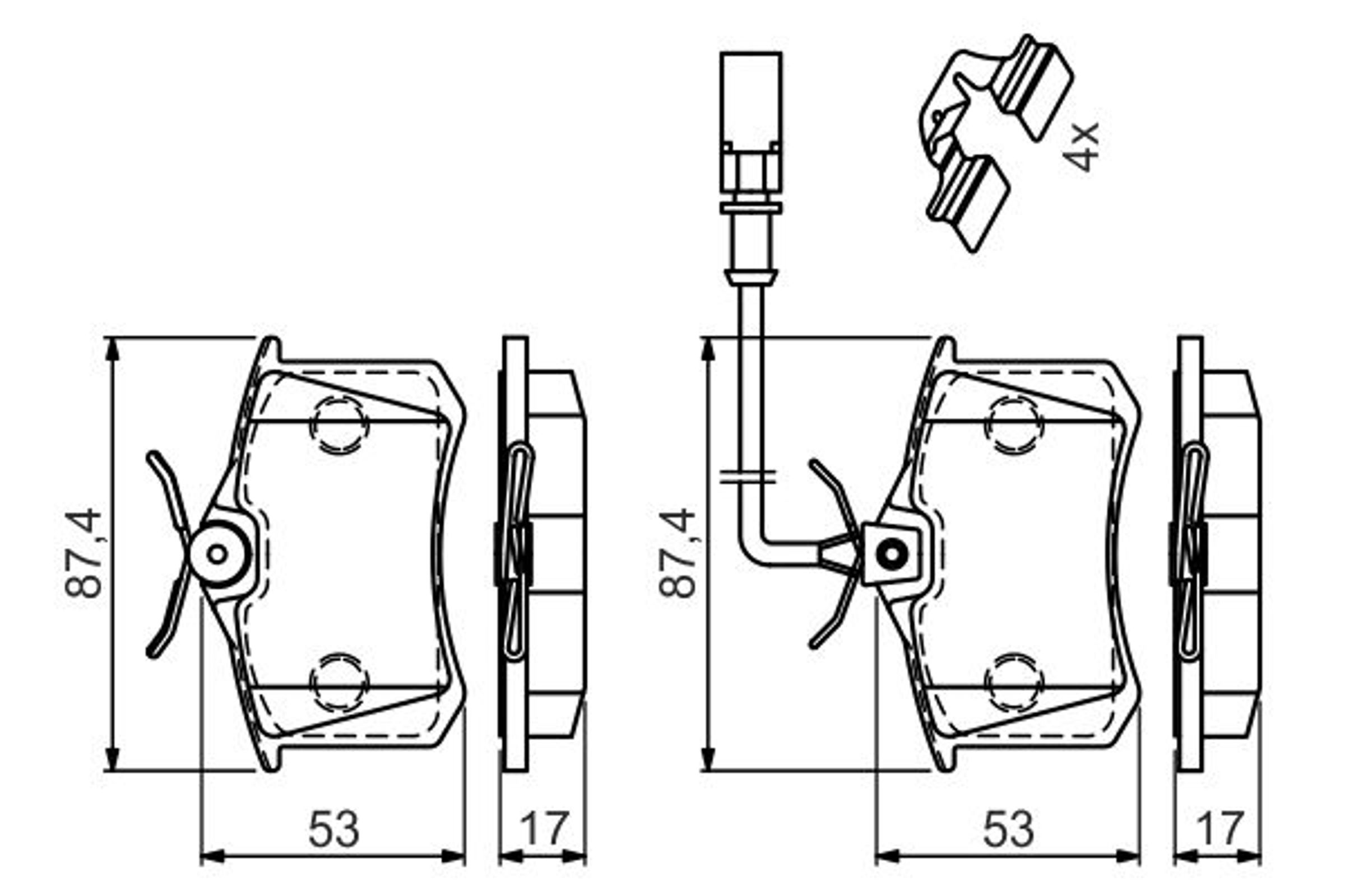 Запчасть BOSCH 0986494599