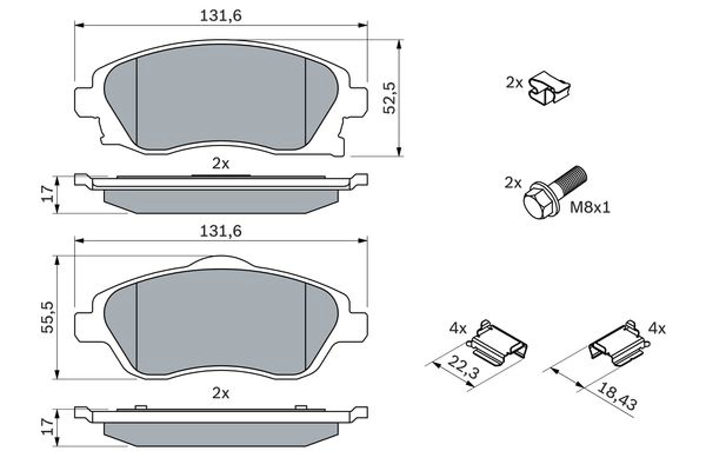 Запчасть BOSCH 0986494625