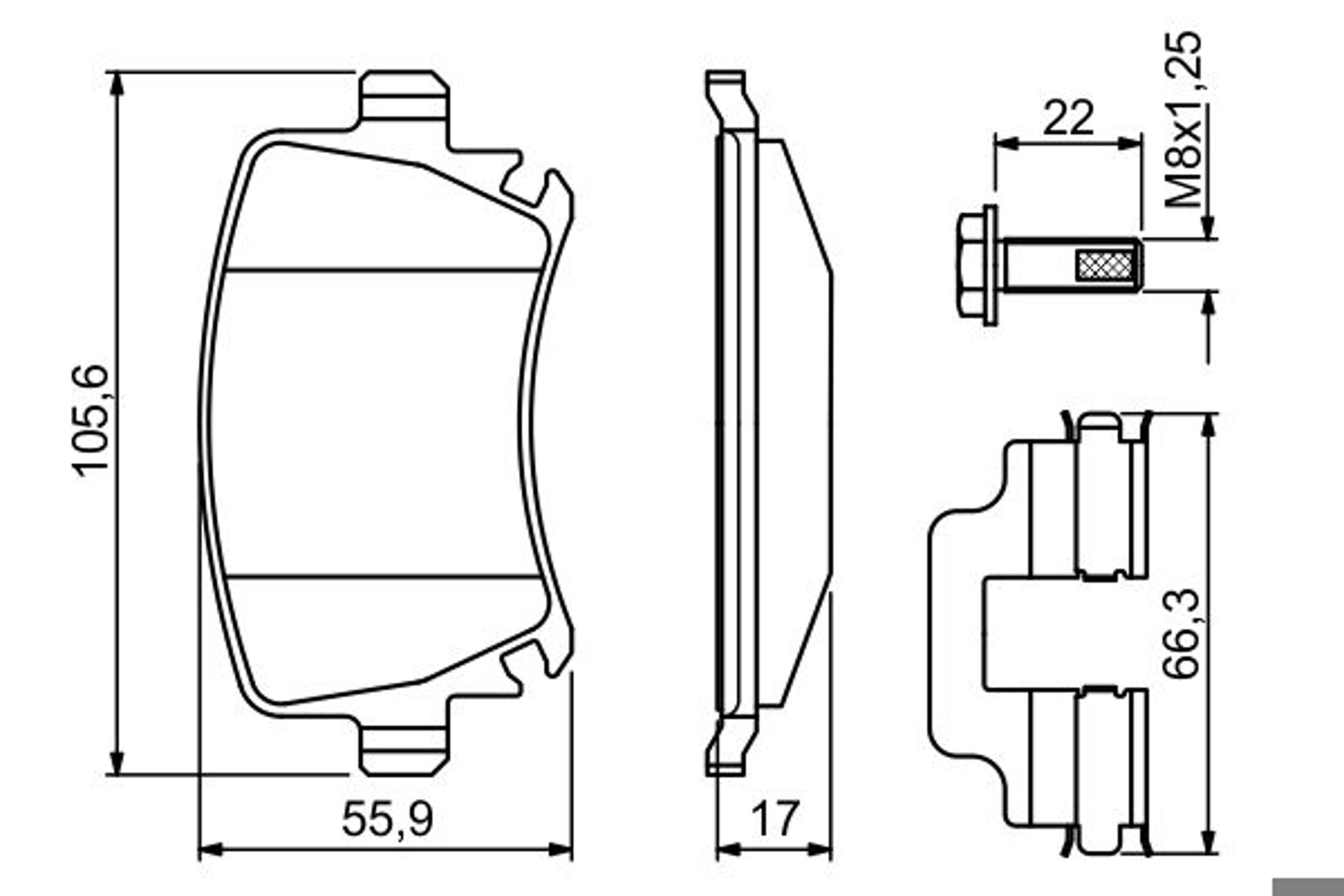 Запчасть BOSCH 0986494649