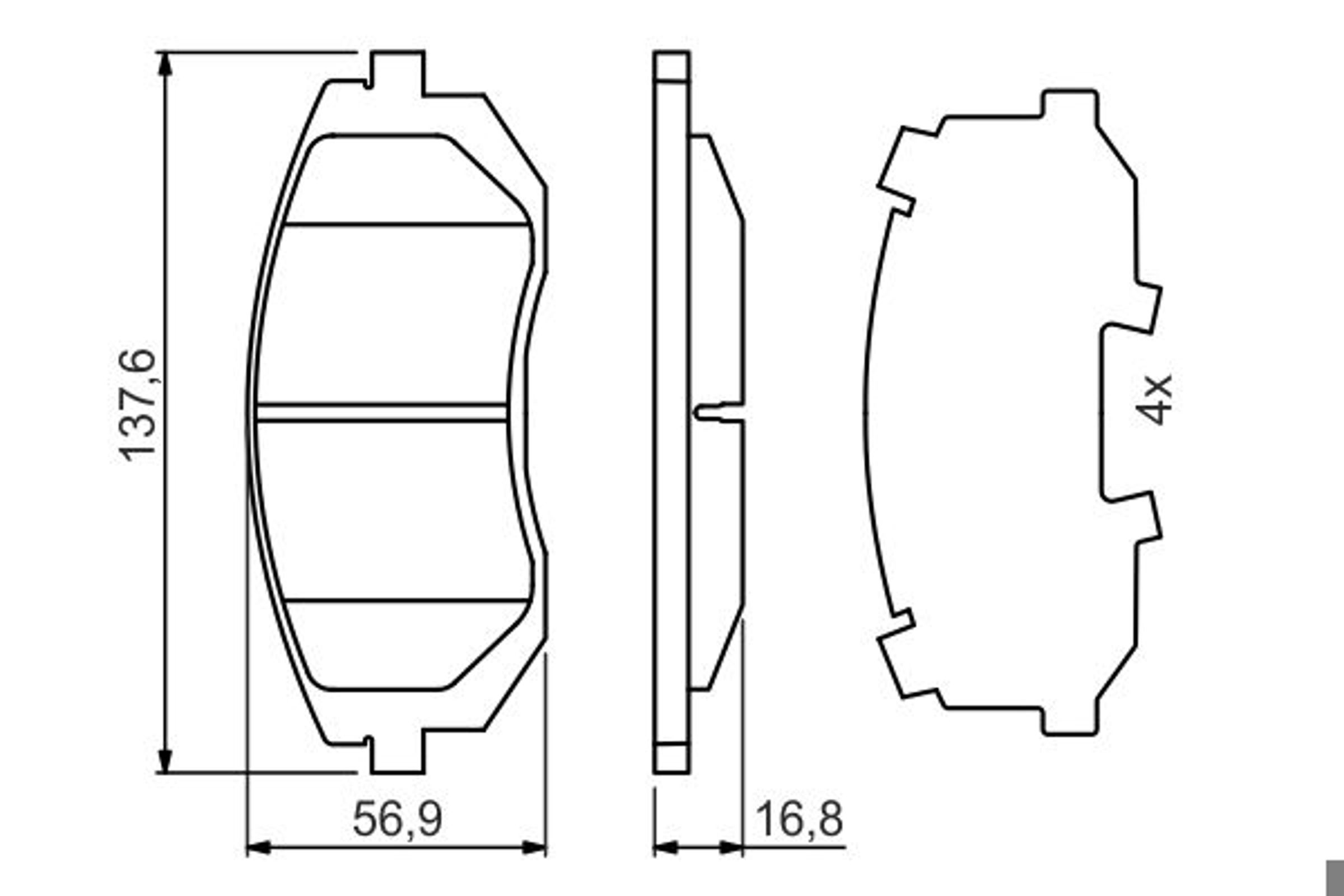 Запчасть BOSCH 0986494653