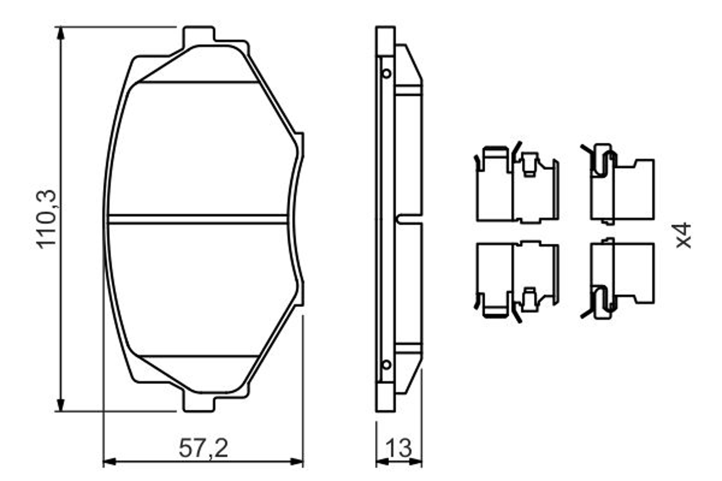 Запчасть BOSCH 0986494655