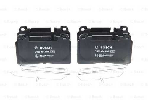 Комплект тормозных колодок дискового тормоза BOSCH 0986494694