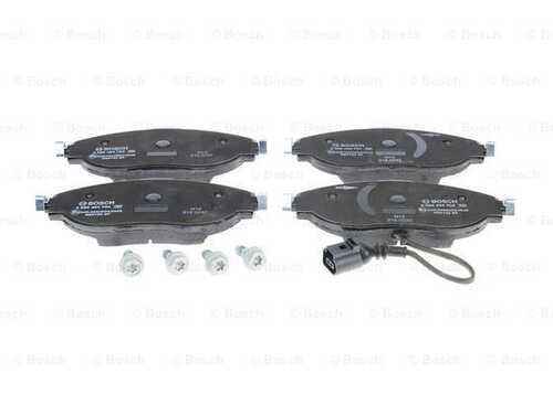 Комплект тормозных колодок дискового тормоза BOSCH 0986494704
