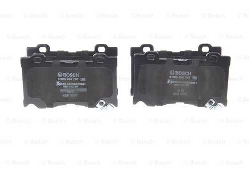Комплект тормозных колодок дискового тормоза BOSCH 0986494707