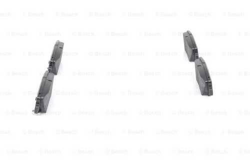 Комплект тормозных колодок дискового тормоза BOSCH 0986494768