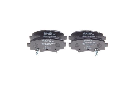 Комплект тормозных колодок дискового тормоза BOSCH 0 986 494 803