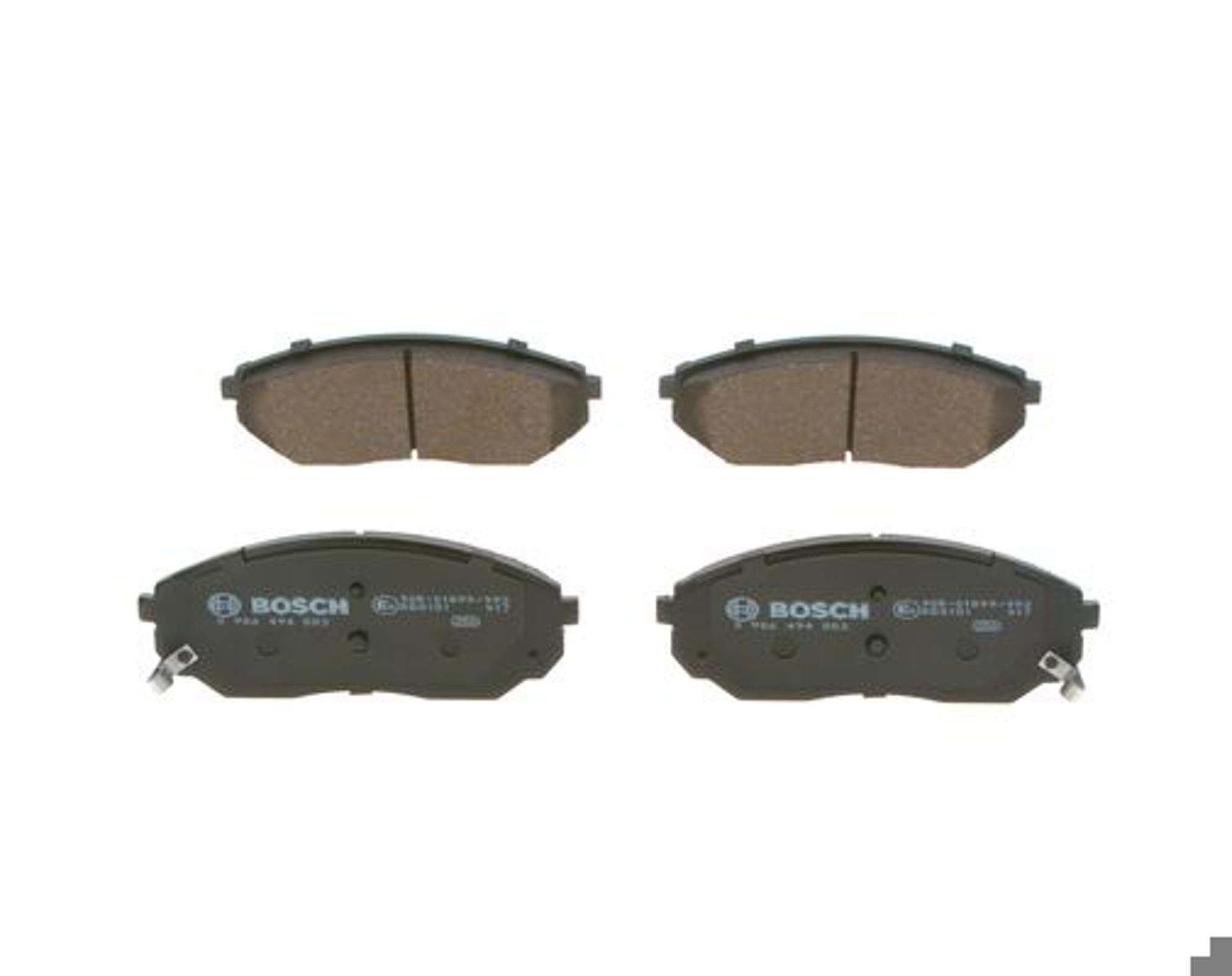 Дисковые колодки передние BOSCH 0986494883