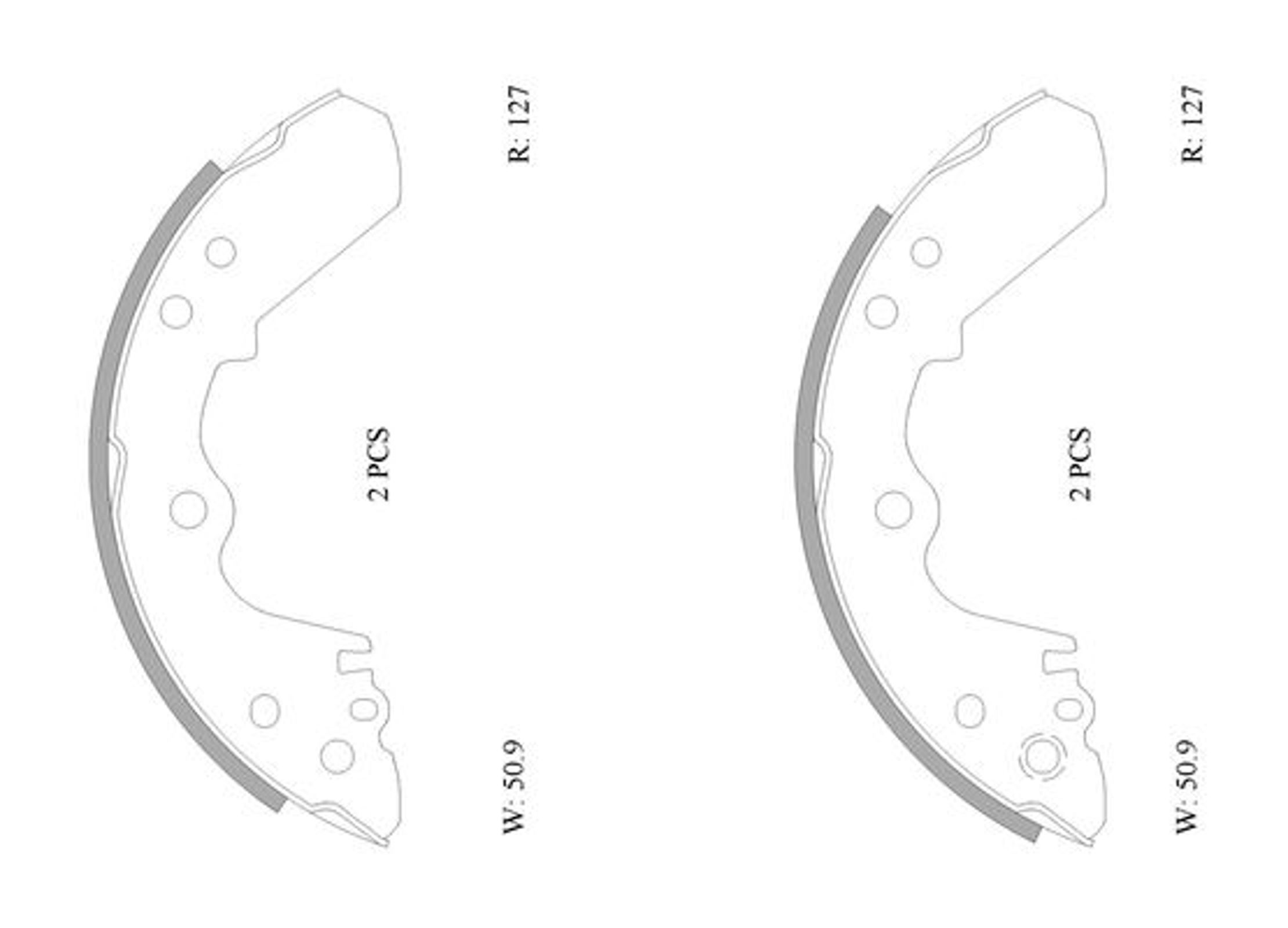Комплект тормозных колодок BOSCH 0986AB0192